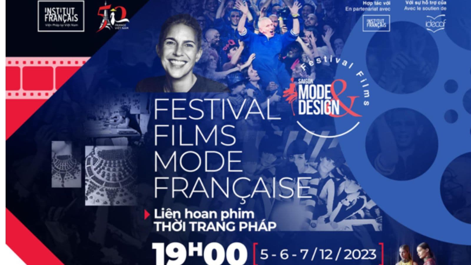 Liên hoan phim thời trang Pháp mở cửa cho công chúng thưởng thức từ 5-7/12 tại Idecaf 